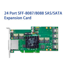 Shinreal 24 Port SFF-8087 and  8 Port SFF-8088 SAS/SATA Expander Card picture