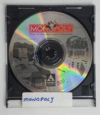 Monopoly Windows Version PC CD-ROM Game Disc Only 1996 Hasbro Interactive picture