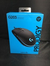 Genuine Logitech G203 Wired Gaming Mouse - BLACK (910-004842) Brand New Sealed picture
