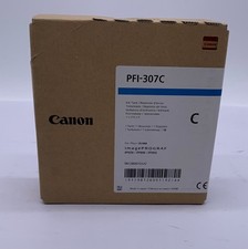 Genuine Canon PFI-307C 9812B001 Cyan 330ml Ink Cartridge, OEM, (12/2023) picture