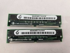 16MB Kit (2 x 8MB) Hyundai HYM532224AW-60 72-Pin 60n/s EDO SIMM Memory Modules picture