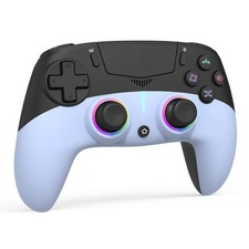 MWCG Wireless Controller for PS5, Compatible with PS5 Pro/Slim/PC, Dual Black  picture