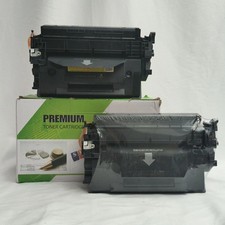 PREMIUM TONER CARTRIDGE CF258X-CT-V7-2PK COMPATIBLE 58X CF258X HP 2 PACK - BLACK picture