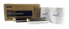DNP QW410 4x6 Paper & Ink Ribbon Kit 150 2 sets (300 Prints) picture