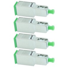4x 20dB SC APC Connector Fiber Optic Optical Attenuator Single Mode Metal Green picture