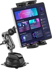 Heavy Duty Tablet Mount | Car Truck Dash/Windshield Holder for 4.7