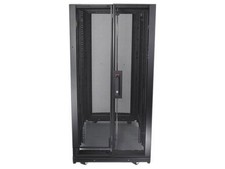 APC NetShelter SX 24U Floor Standing Rack Cabinet, Black Steel, 3000 lb Load picture