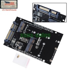 N-2513 mSATA + M.2 NGFF SATA to 2.5
