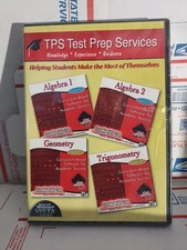 New TPS Test Prep Services (PC Windows) For Algebra 1 & 2, Geometry & Trig #140 picture