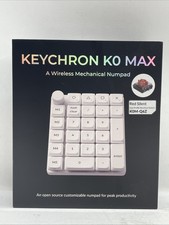 Keychron K0 Max Wireless Mechanical Numpad Wireless KOM-Q6Z Customizable White picture