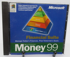 MICROSOFT MONEY 99 - FINANCIAL SUITE PC CD-ROM SOFTWARE, FINANCE MGMT. picture