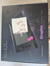 Monoprice Graphic Drawing Tablet 10x6.25 Inch with Digital Pen 2048 Levels picture