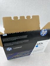 HP CF321A 653A Cyan Toner Cartridge FACTORY SEALED Genuine OEM 2023 picture