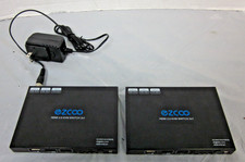 LOT OF 2 EZ-SW21HA-KVMU3L EZCOO HDMI 2.0 KVM Switch 2x1. 4K@60HZ picture