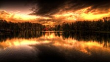 Landscape sunlight r art nature clouds Custom Gaming Mat Desk picture