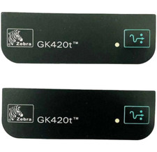 2PCS a pack  front label over feed button For Zebra GK420t picture