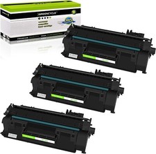 3PK CF280A 80A Toner Compatible with HP LaserJet Pro 400 MFP M425dn M425dw M401n picture