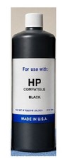 PREMIUM Black Bulk Refill Ink 1000 ml Bottle Dye Color for HP Printer Cartridge picture