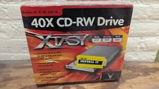 New Sealed Xtasy Visiontek 40X CD-RW Drive 48X Read Speeds With Smart Burn picture
