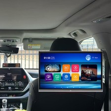 14Inch Car Headrest Player Rear Auto Monitor Video USB TF WIFI BT Androind 13 picture