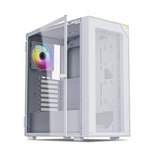 AL800 Mid Tower PC Computer Case - Door Opening Design Tempered Glass picture
