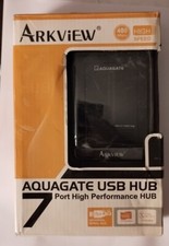 Aquagate USB Hub 7 Port High Performance Speed 480 Mbps Arkview  picture