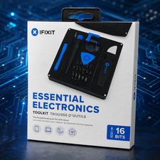 iFixit Essential Electronics Toolkit PC Laptop Phone Screen Repair 16 Bit Set picture