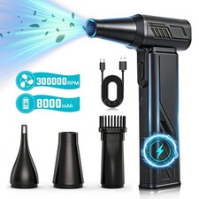 Cordless Air Duster 300000RPM, 5-Speed Electric Compressed Air Blower 8000mAh picture