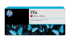 Hewlett Packard 771A Chromatic Red Ink Cartridge, 775ml, Compatible with picture