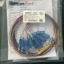 FiberHome SC UPC SingleMode Fiber Optic Pigtail 12 Strand Bundle Fiber 1.5m picture