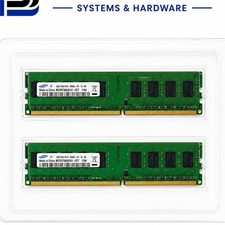Samsung 4GB Kit 2x2GB DDR2 PC2-6400 800MHz Desktop RAM M378T5663EH3-CF7 picture