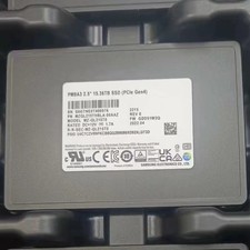 15.36TB SSD PM9A3 SAMSUNG U2 PCIe Gen4 MZ-QL215T0 MZQL215THBLA-00AAZ FW GDD51WZQ picture
