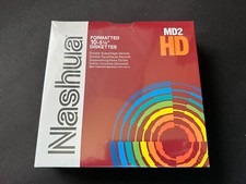 Nashua MD2-HD Double-Sided/High Density Floppy Disks 5.25 inch New Original Packaging 10 Pack picture