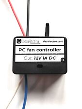 PC electronic fan temperature controlled thermostat regulator kit 1A 12V NTC Box picture