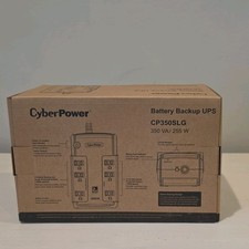 CyberPower CP350SLG 350VA/255W Battery Backup UPS 6-Outlet Surge Brown picture