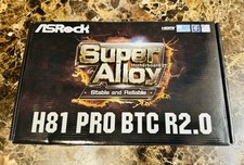 ASRock H81 Pro BTC R2.0 Intel Mining Motherboard | Brand New picture