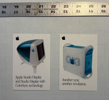 Vintage Apple Macintosh G3 And Studio Display Sales Brochures picture