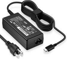 Cargador De Computadora Portatil Usb-c Para Samsung Plu Pro Adaptador Chromebook picture