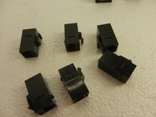 10X RJ45 Inline Coupler Cat6 Cat5e Cat5 Ethernet Network Cable Adapter connector picture