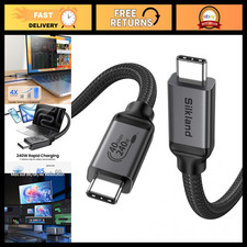 USB 4 Thunderbolt 4 Cable 40Gbps 240W 8K Video, USB-IF Certified, 4FT Length picture