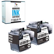 2PK Compatible LC3029BK Ink Cartridges fits Brother MFC-J5930DW J6535DW J6935DW picture