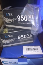 One 2 Pack LxTek Compatible Ink Cartridge Replacement for HP 950 950XL  picture