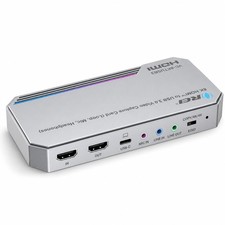 OREI 4K Capture Card for Streaming USB 3.0 Loop-Out Audio Mixing UVCUAC HDR picture