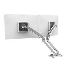 Ergotron MXV Dual Monitor Arm VESA Desk Mount for 2 Monitors Up to 24