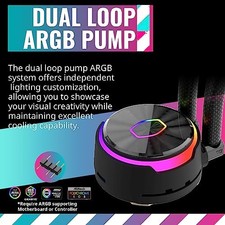 MASTER MASTERLIQUID PL360 FLUX CLOSE-LOOP AIO CPU LIQUID COOLER, GEN2 COOLER picture