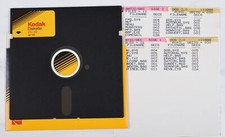 Vtg Kodak Computer Floppy Disk-Collectible, Untested, As-Is (Atari Antic Dec 88) picture