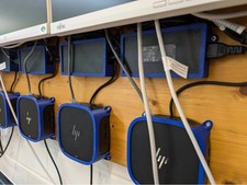 Under Desk or Wall Mount for HP USB-C Dock G5 & Power Supply picture
