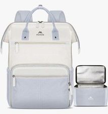 Matein Insulated Lunch And Laptop Backpack, Fits 15.6” Laptop, HAS SCUFF picture