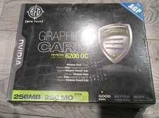 BFG NVIDIA GE Force 6200 OC 256MB DDR AGP Graphics Video Card New Sealed Box picture