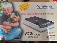 5800 Flatbed Scanner Usb OneTouch 48-Bit Color New Sealed Ships Free picture